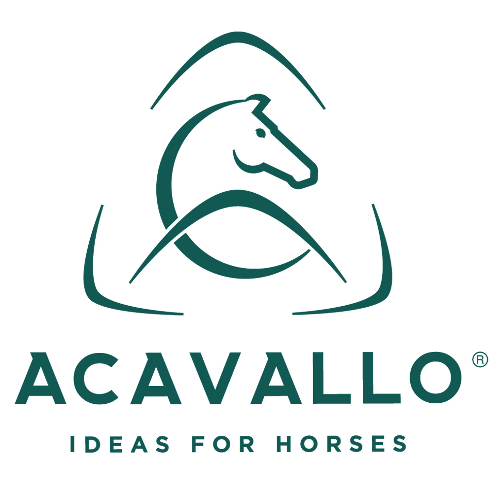Acavallo brand logo, link to Acavallo products page