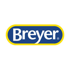Breyer brand logo, link to Breyer products page
