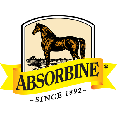 Absorbine brand logo, link to Absorbine products page