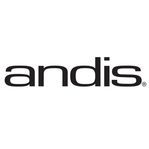 Andis brand logo, link to Andis products page