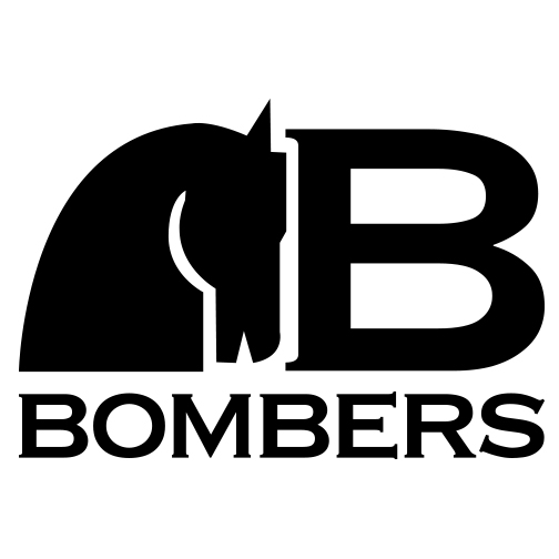 Bombers brand logo, link to Bombers products page