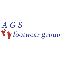 AGS Footwear brand logo, link to AGS Footwear products page