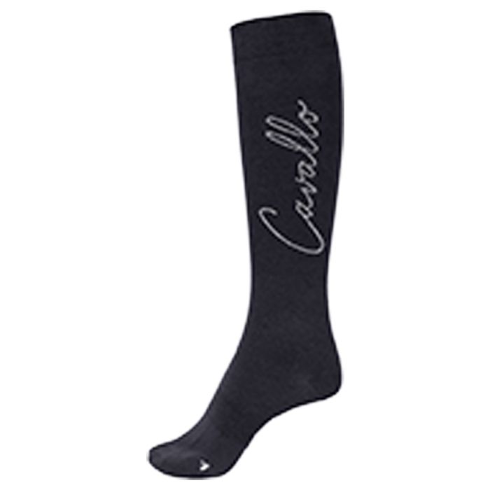 Cavallo Ladies New Selma Thin Tall Boot Sock with Sparkling Crystals