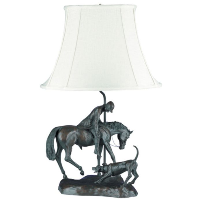 Oklahoma Casting Huntsman & Hound Lamp