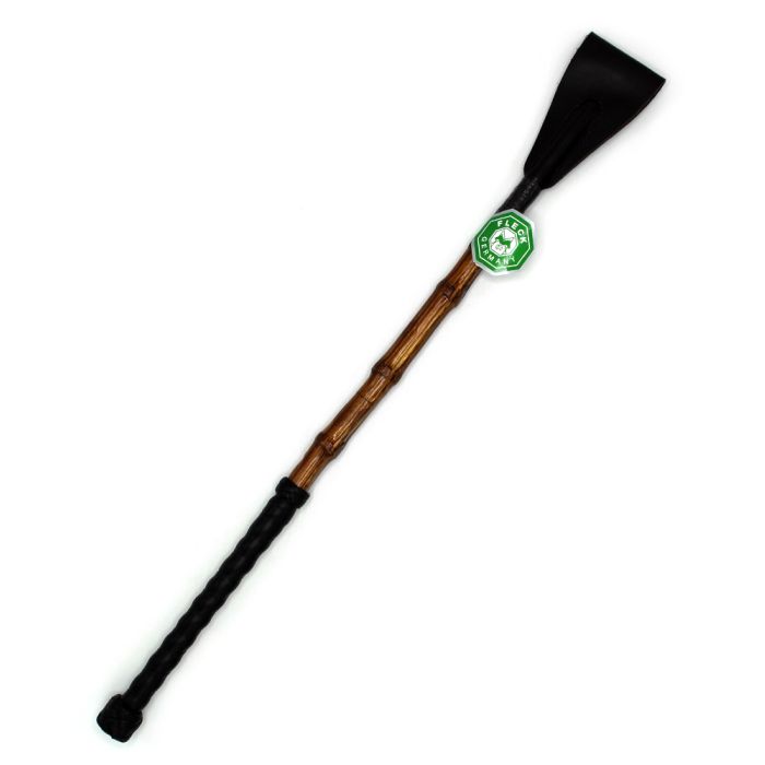 Fleck Bamboo Bat with Leather Handle