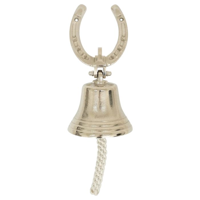 Wall Mounted Horseshoe with Bell