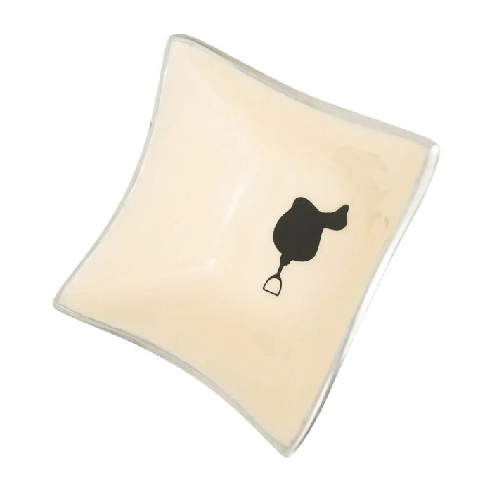 Square Shaped Bowl with Saddle