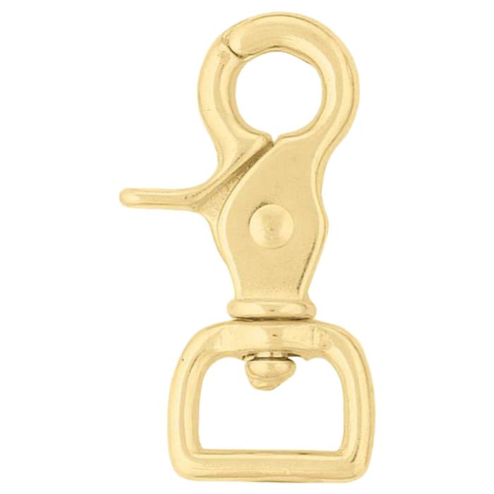Weaver Solid Brass Square Scissor Snap