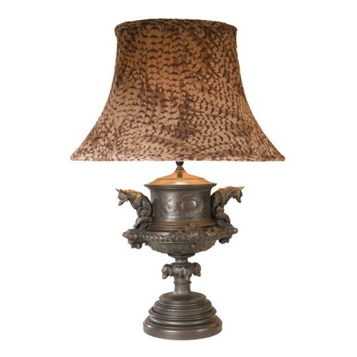 Oklahoma Casting Pondering Fox Lamp