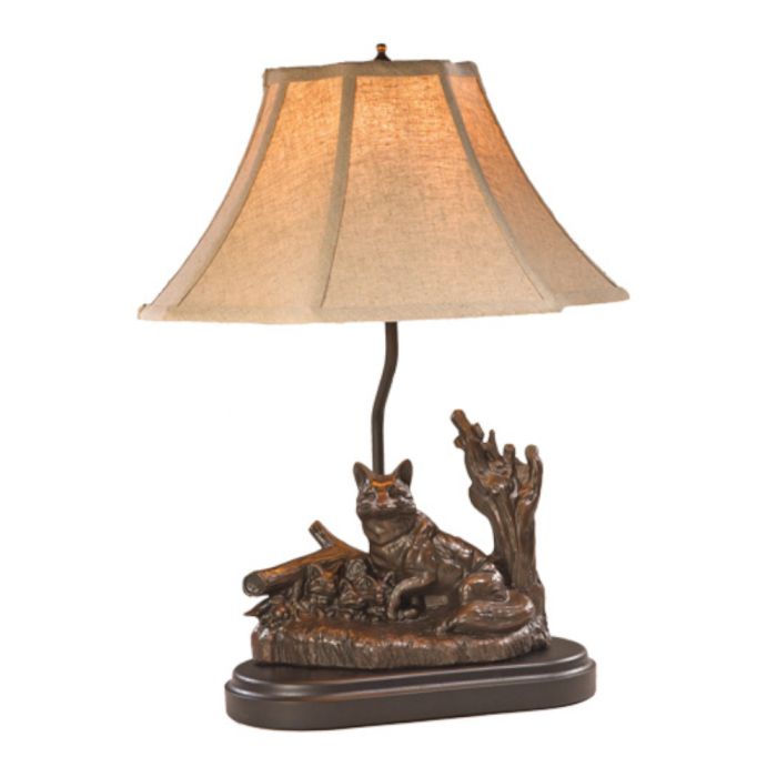 Oklahoma Casting Female Fox Lamp