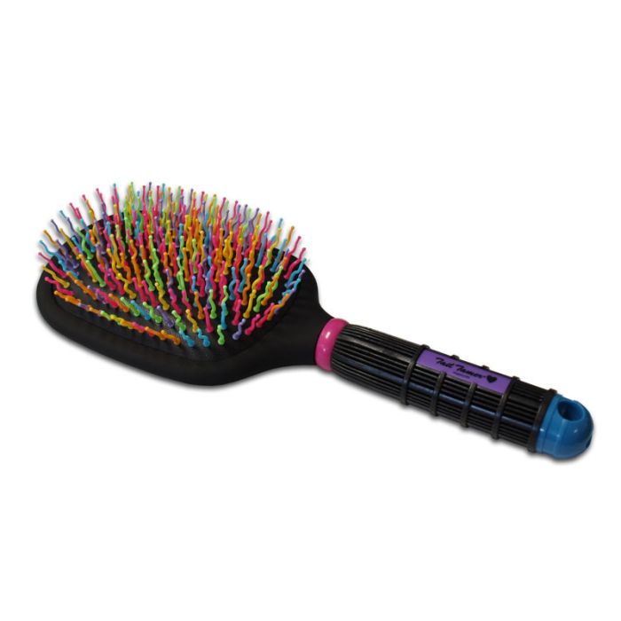 Tail Tamer Mod Paddle Brush - Rainbow Color