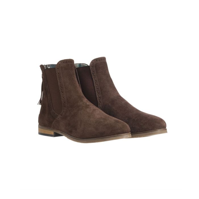 Dublin Kalmar Suede Short Boots with Tassels