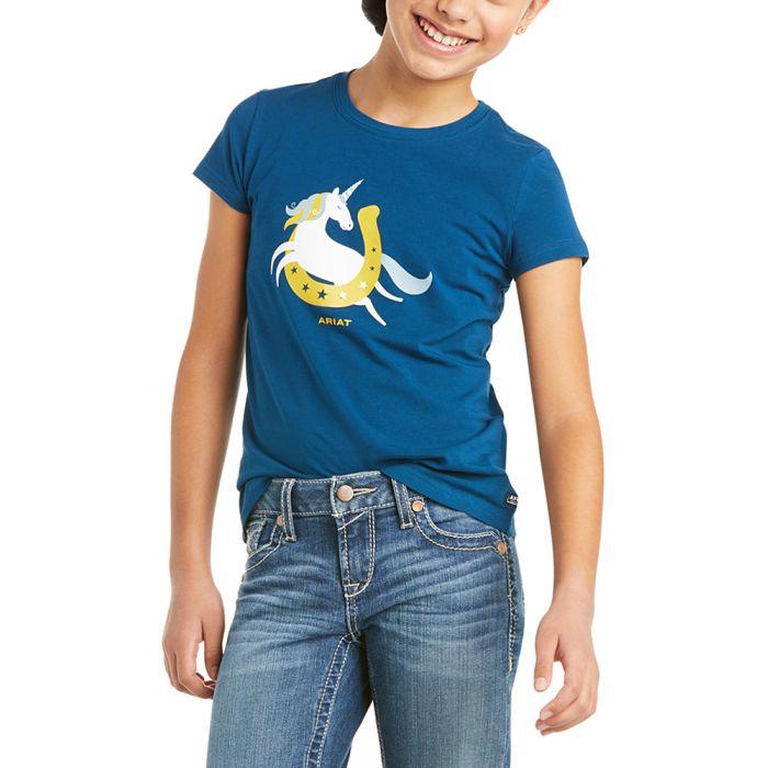 Ariat Youth Moon Short Sleeve Tee Shirt