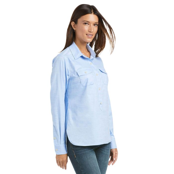 Ariat Ladies Loyola Popover Long Sleeve Shirt