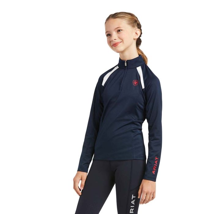 Ariat Girls Sunstopper 2.0 Long Sleeve Print 1/4 Zip