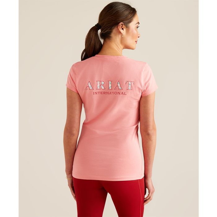 Ariat Ladies Petal Font Short Sleeve T-Shirt