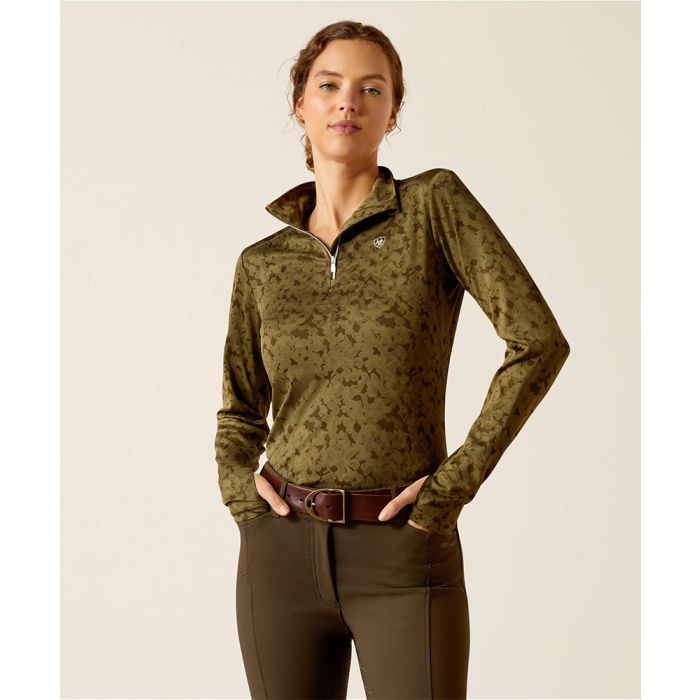 Ariat Ladies Prophecy 1/4 Zip Baselayer - 4
