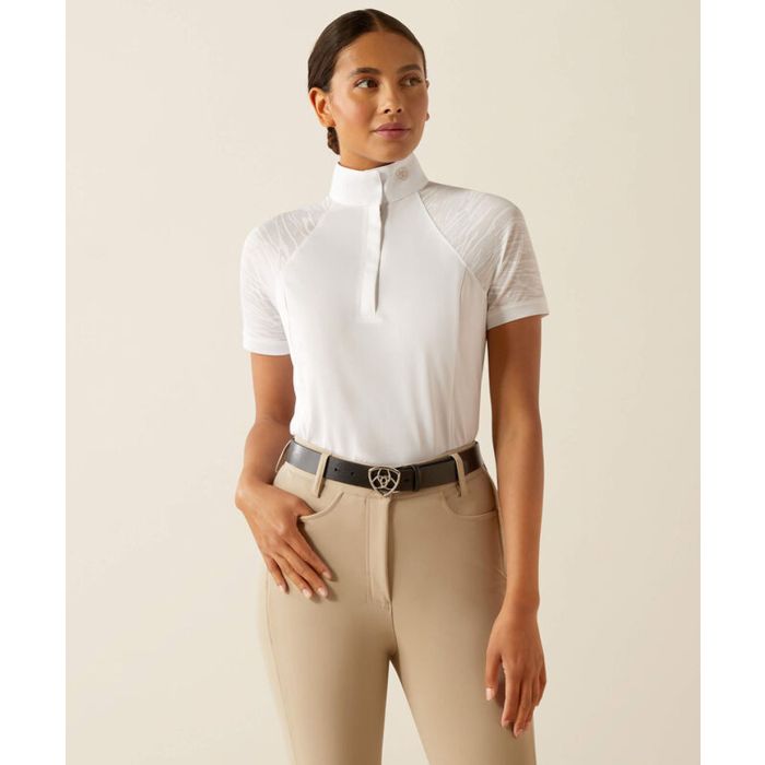 Ariat Ladies Aptos Vent 2.0 Short Sleeve Show Shirt