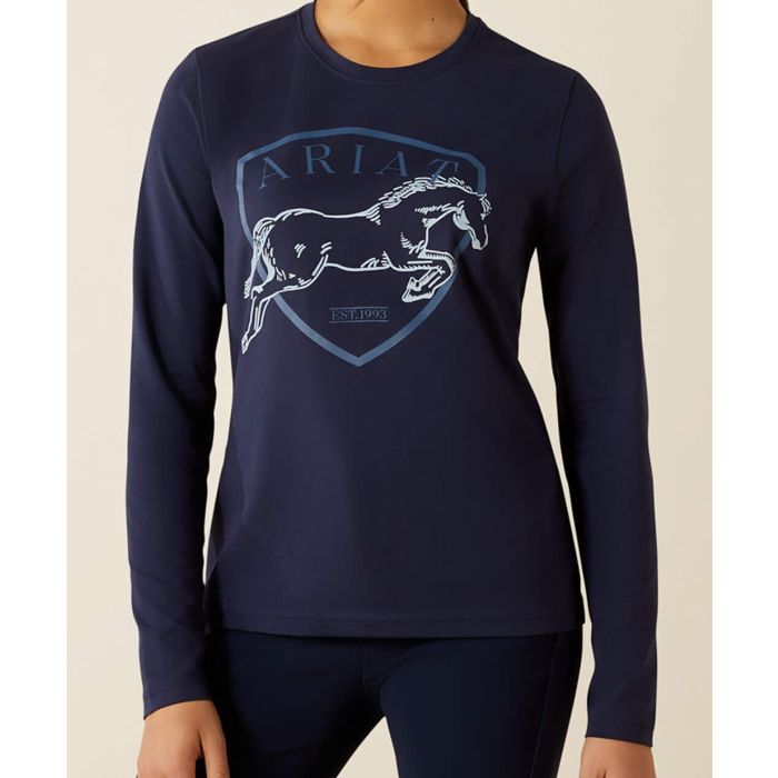 Ariat Girls Liberty Jump Long Sleeve T-Shirt