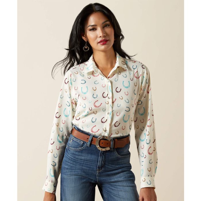 Ariat Ladies Homestyle Long Sleeve Shirt