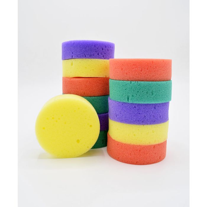 X-Small Rainbow Tack Sponge Bag of 12