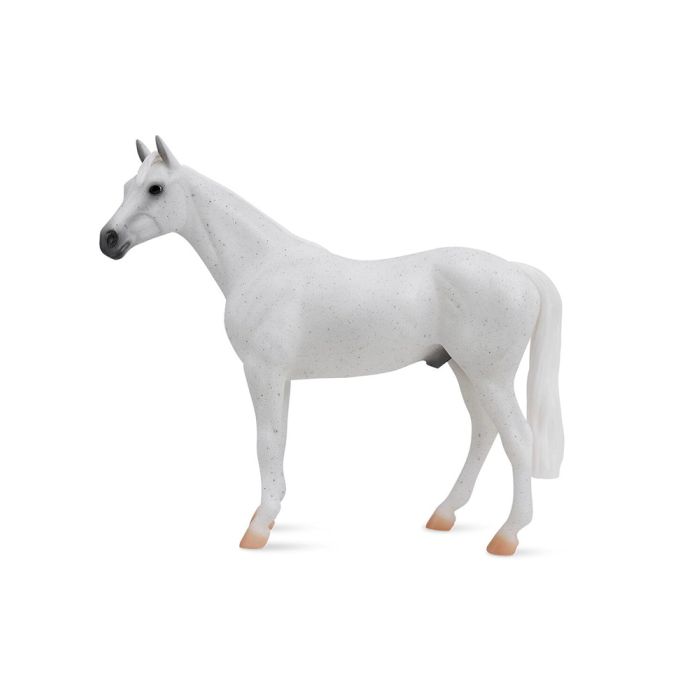 Breyer Fleabitten Grey Thoroughbred