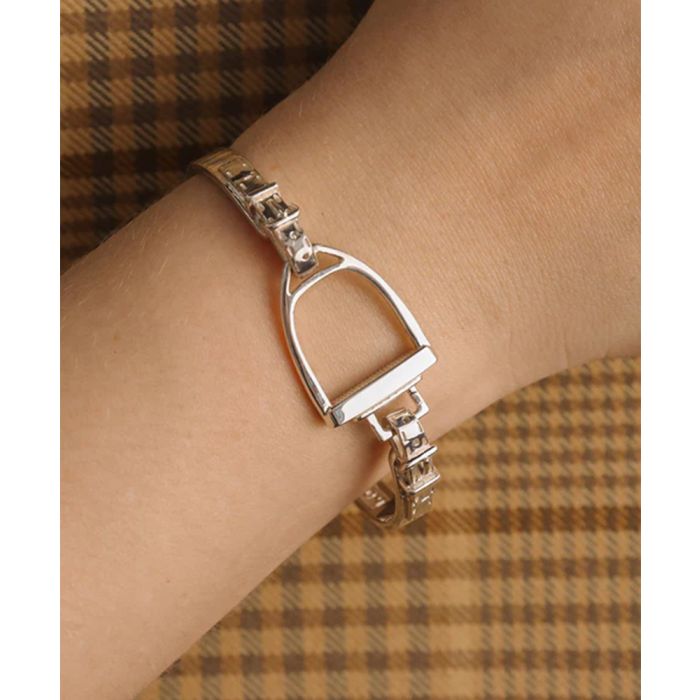 Loriece Stirrup Horse Bangle Bracelet