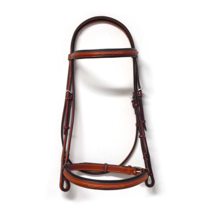 Edgewood Fancy Raised Padded 3/4" Bridle
