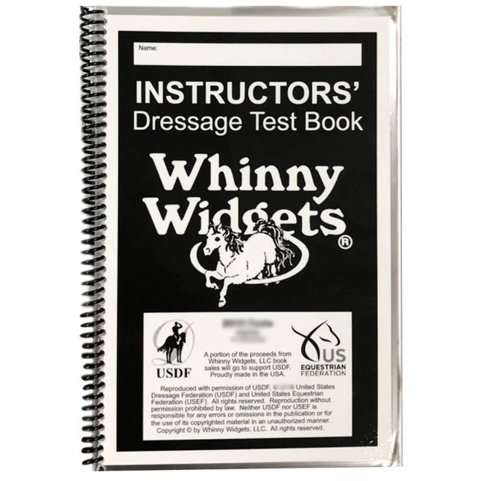 Instructors' Dressage Test Book - 2023 Edition