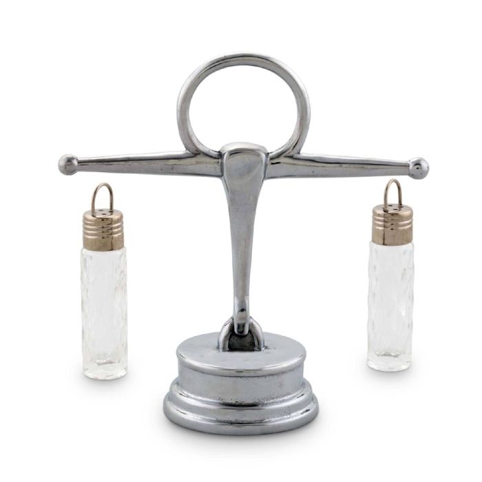 Arthur Court Equestrian Bit Salt and Pepper Set
