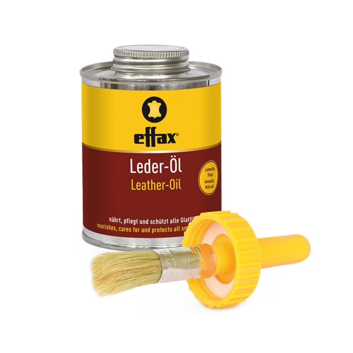 Effax Leather Oil with Applicator Brush (475ml)