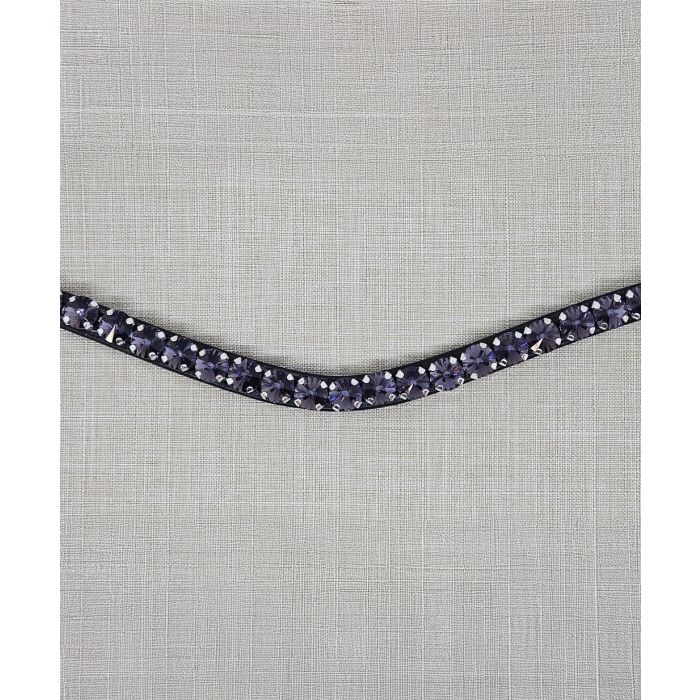 KL Select Black Oak Purple Passion Browband