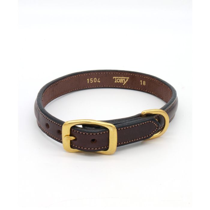 Tory Plain Raised Dog Collar