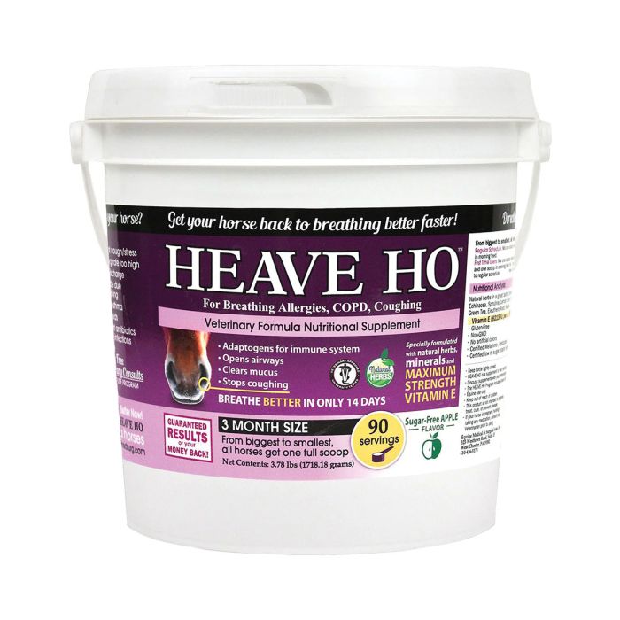 Heave Ho For Allergies, COPD & Coughing In Horses - 3 Month Supply - 1.26LBS