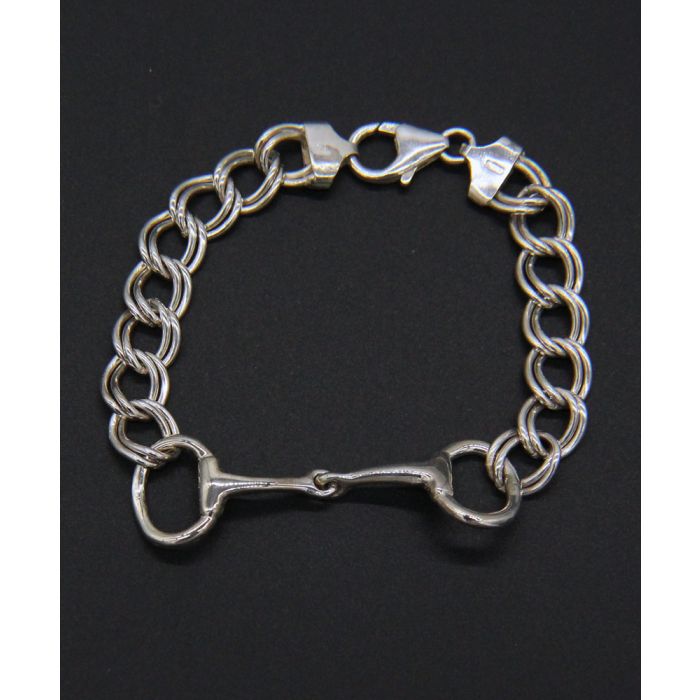 Loriece Snaffle Bit Chain Bracelet