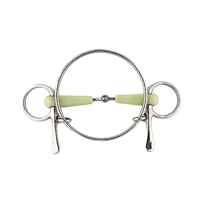 Jack's Dexter Apple Ring Half Cheek Racing Bit