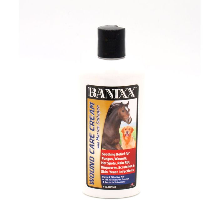 Banixx Wound Care Cream with Marine Collagen 8oz