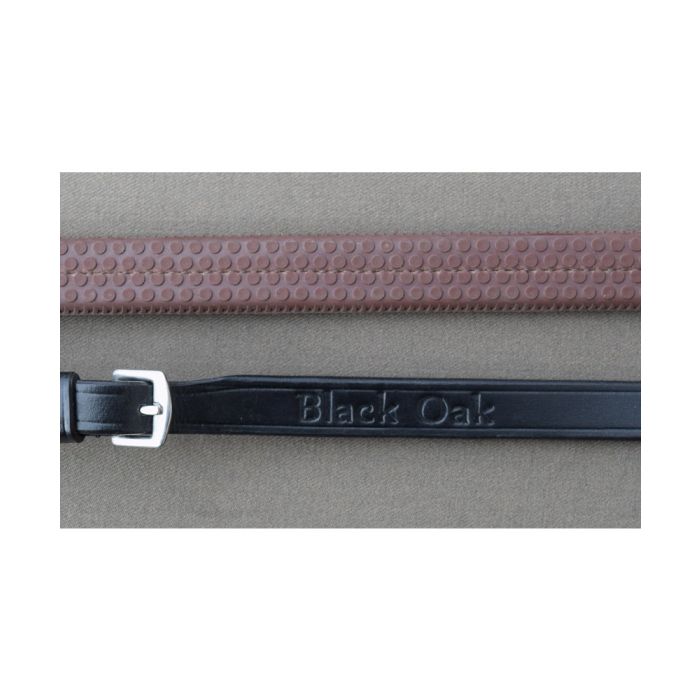 Black Oak Rubber Reins