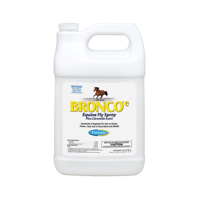 Bronco E Plus Citronella Scent Fly Spray Gallon