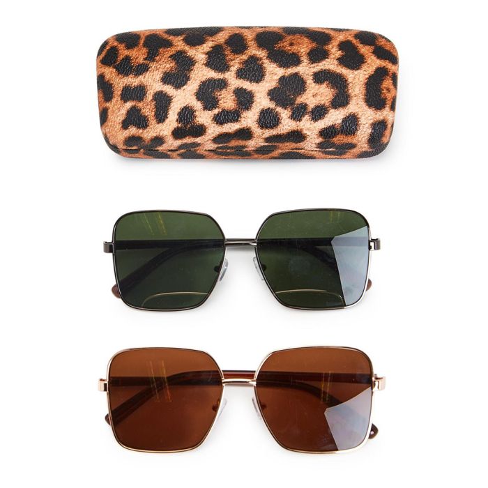 Two's Company Wild Vision Metal Framed Sunglasses