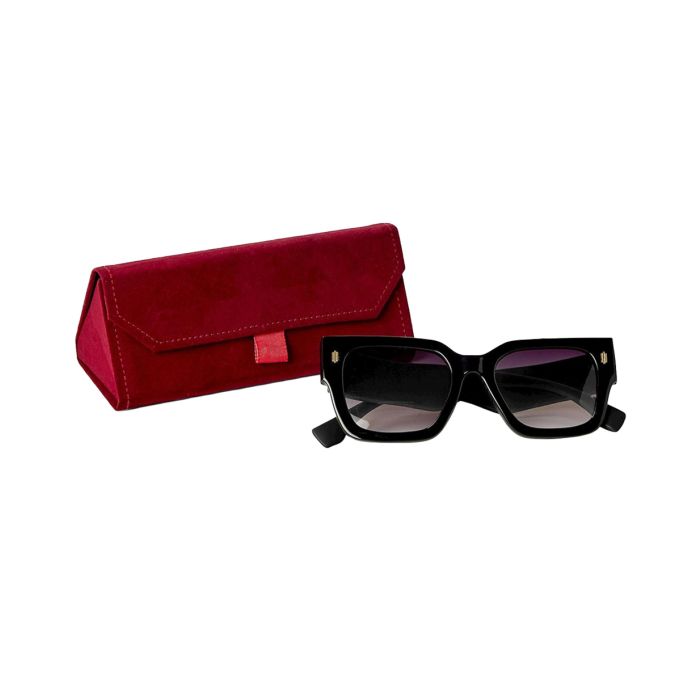 Two's Company Luxe Lens 100% UV Protection Sunglasses With Case