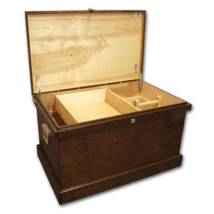 Phoenix West Heritage Medium Tack Trunk w/ Brass Trim