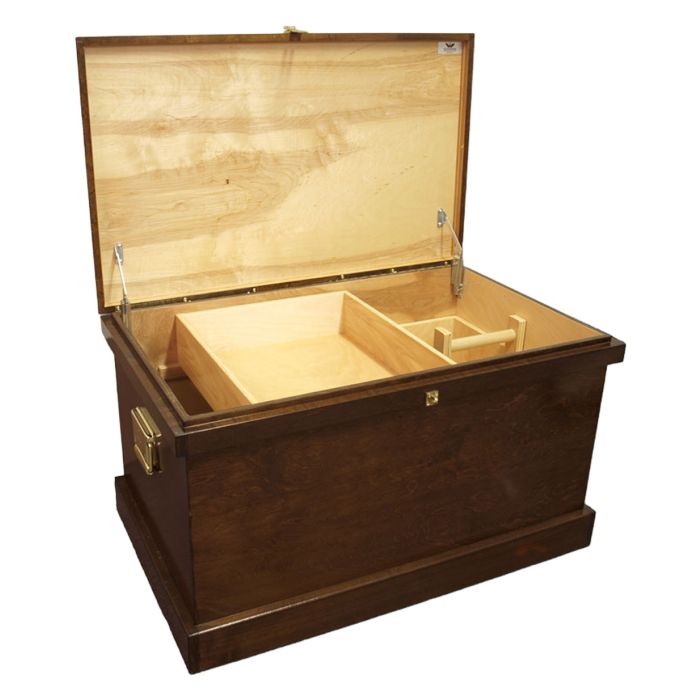 Phoenix West Heritage Medium Tack Trunk w/ Brass Trim
