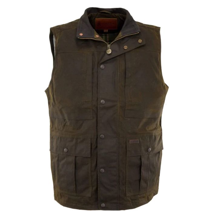 Outback Trading Men's Oilskin Deer Hunter Vest