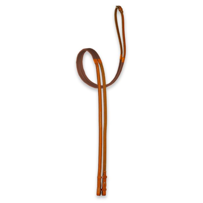Edgewood Fancy 5/8" x 54" Brown Rubber Rein
