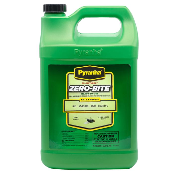 Pyranha Zero Bite Natural Insect/Fly Spray Refill (1 Gallon)