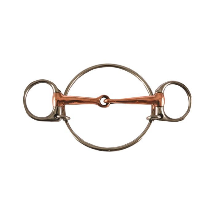 Jack's Dexter Copper Mouth Ring Racing Bit
