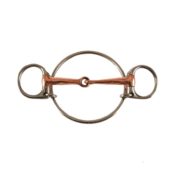 Jack's Dexter Copper Mouth Ring Racing Bit