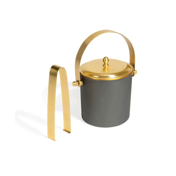 Go Home Ice Bucket & Tongs