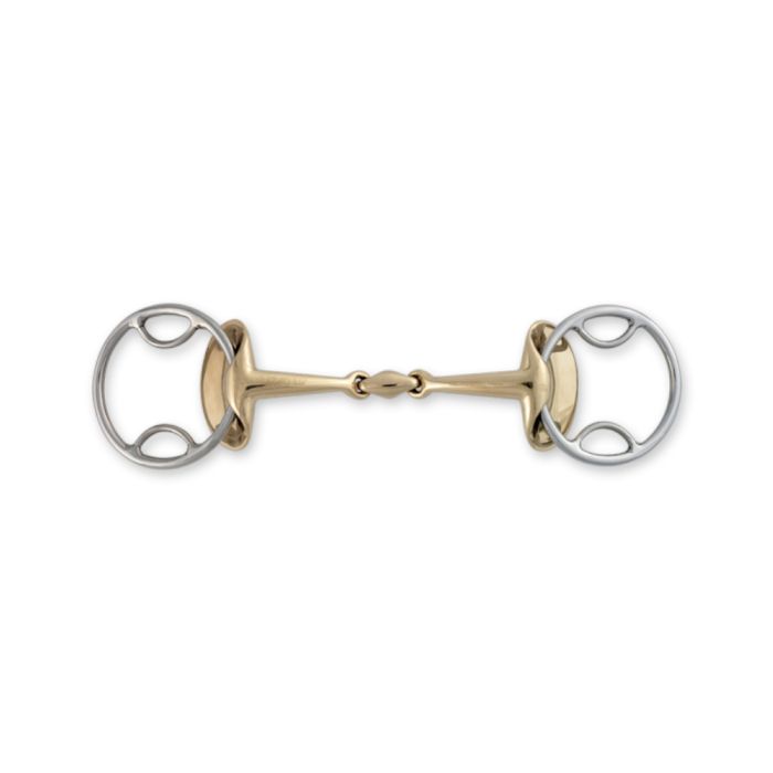 Stubben Golden Wings 4 in 1 Gag Bit With Oval Mouth